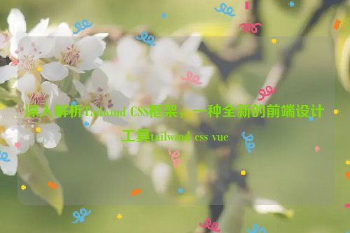 深入解析Tailwind CSS框架，一种全新的前端设计工具tailwind css vue