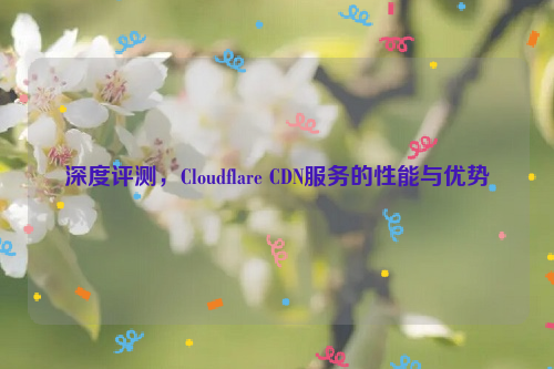 深度评测，Cloudflare CDN服务的性能与优势