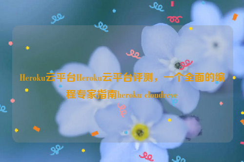 Heroku云平台Heroku云平台评测，一个全面的编程专家指南heroku cloudreve