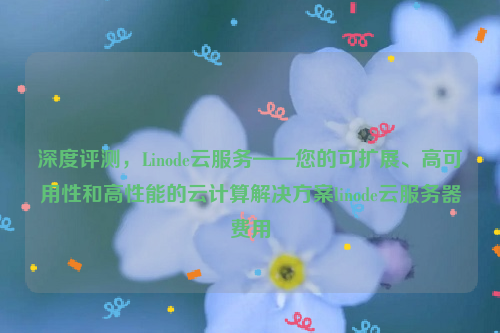 深度评测，Linode云服务——您的可扩展、高可用性和高性能的云计算解决方案linode云服务器费用