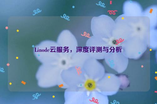 Linode云服务，深度评测与分析