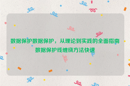 数据保护数据保护，从理论到实践的全面指南数据保护线缠绕方法快速